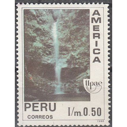 Peru 1998 Michel 1455 O Cote (2008) 1.50 Euro UPAEP Río Mayo cascade Gera