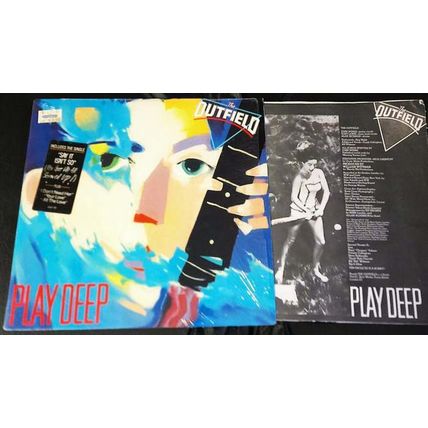 Outfield - Play Deep Vinyl LP W/Lyrics