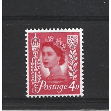 Guernsey.SG13 4d Bright Vermilion.Mounted Mint.Aug25