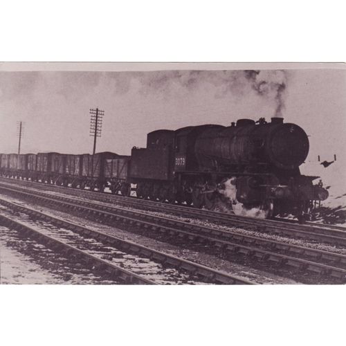 Railway Photo WD Austerity 3079 c1948 LNER O7 2-8-0 Loco