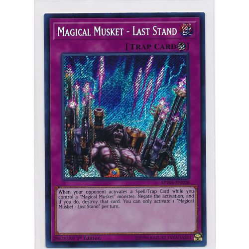 YuGiOh Spirit Warriors SPWA-EN028 Magical Musket - Last Stand 1st Edition