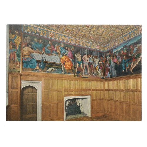 THE WOLSEY CLOSET, HAMPTON COURT PALACE, LONDON unused postcard =