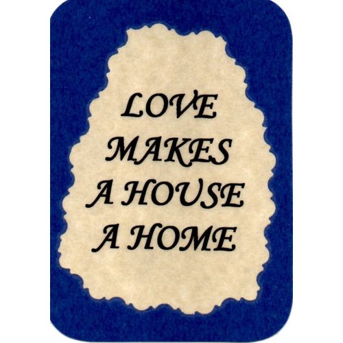 1104 Inspirational Refrigerator Magnet Love House Home Saying Gift Christian