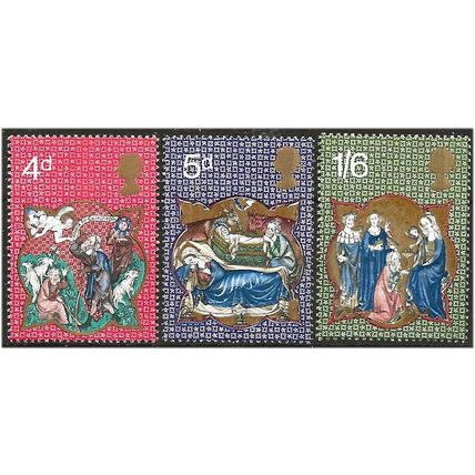 1970 Christmas Set SG838-840 Unmounted Mint .. .