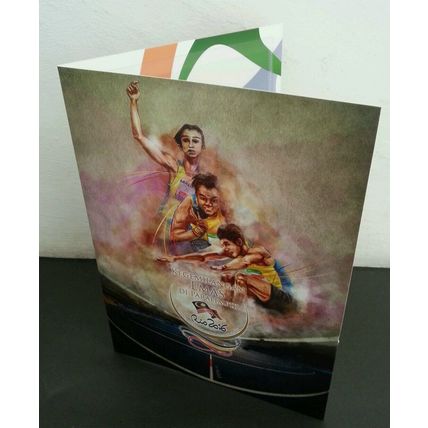 Malaysia Paralympics Golden Moments In RIO 2016 Sport Games Gold (folder Limited