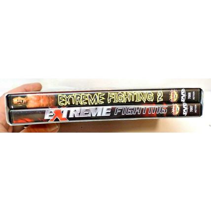 Extreme Fighting Uncaged w/ Metal Tin (2 DISC SET) Dog Eat Dog Combat (L10)