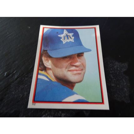 1983 Topps Stickers # 112 Julio Cruz Excellent (5) Seattle Mariners