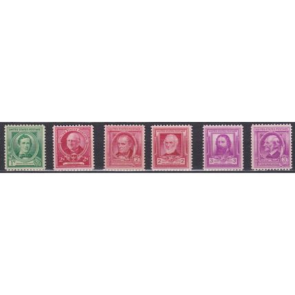 861 3c Ralph Emerson Fine MNH VA0395f