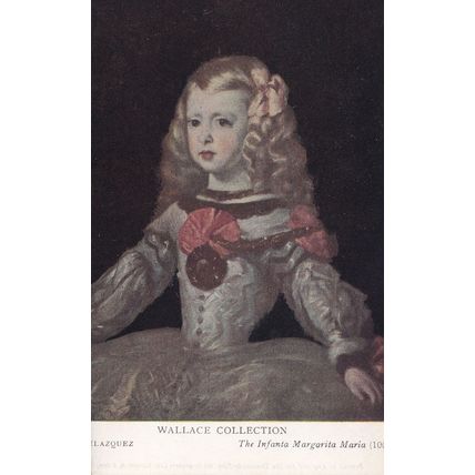 Wallace Collection Velazquez The Infanta Margarita Maria Postcard