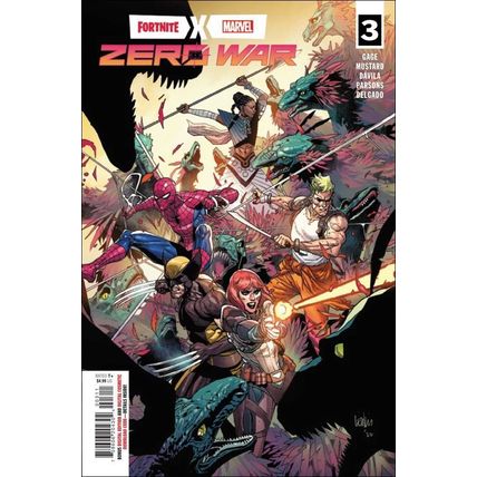 Fortnite X Marvel: Zero War (2022) #3 Marvel Comics Sealed WOLVERINE Spider-Man