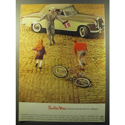 1960 Countess Mara Fashion Advertisement - Designs for one man in a million