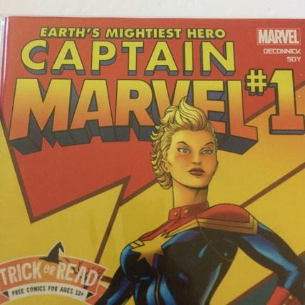 2023 Marvel Comics Captain Marvel Trick or Read #1