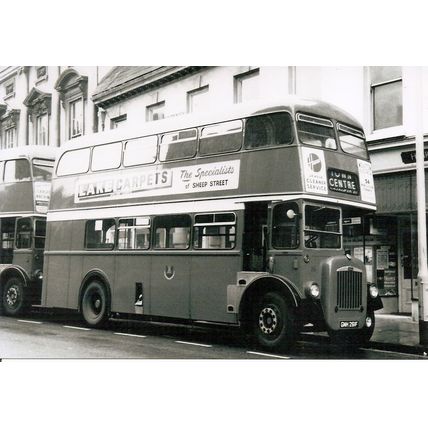 Black & White Photograph of Northampton Corporation Transport - GNH 261F