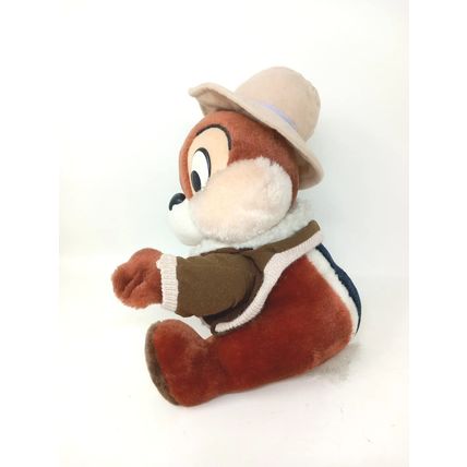 Disney Vintage Chip & Dale Plush Chip Soft Toy 11" Rescue Rangers 1990’s