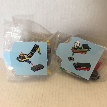 NEW Official Lego Holiday Toy Drill Truck & Holiday Express Microsets