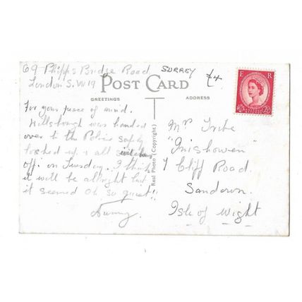 Holland Garden, Wimbledon, Surrey, RP Postcard.