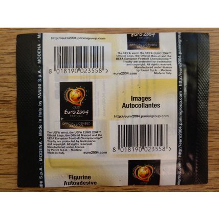 Panini Euro 2004 Sticker Pack