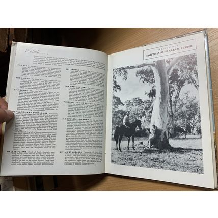 1963 "SUNNY SOUTH" PICTORIAL REVIEW OF SOUTH AUSTRALIA HARDBACK BOOK (P4)