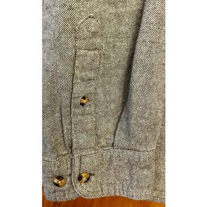 Grey Men's Long Sleeve Button up Shirt Sonoma XL #200