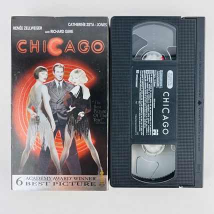 Chicago VHS Video Tape Renée Zellweger, Catherine Zeta-Jones, Richard Gere