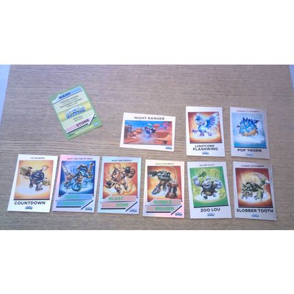 SKYLANDER TRADING CARDS - From Multiple Sets (Tops / Activision) 190+ Cards