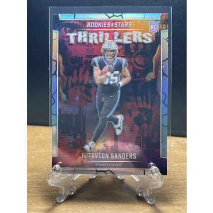 2024 Rookie and Star Ja' Tavion Sanders Thrillers RC Card