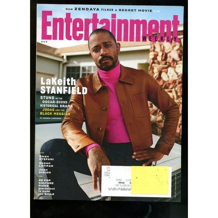 Entertainment Weekly Mag FEB 2021 LaKEITH STANFIELD cover 2 of 2 Gwen Stefani