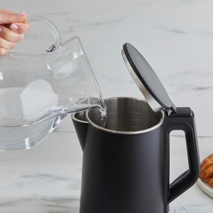 West Bend Electric Kettle Cordless Serving Features Stainless Steel Interior Boi