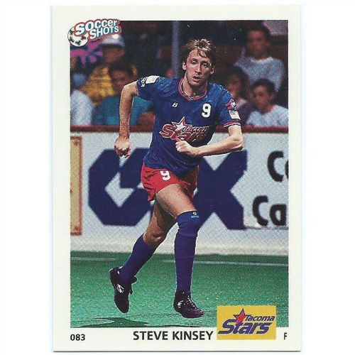 1991 Soccer Shots MSL - #083 - Steve Kinsey