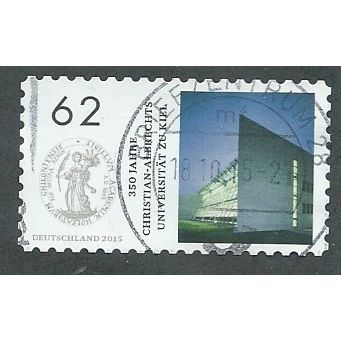 GER 2015 €0.62 (S/A) '350TH ANN OF KIEL UNIVERSITY' FINE USED (EBID45-022)
