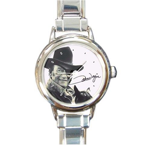 John Wayne Italian Charm Round Watch [30049512]