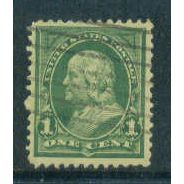 Used 279 1c Benjamin Franklin Almost Very Fine M04328