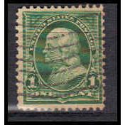 Used 279 1c Benjamin Franklin Barely Clears RA1404