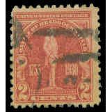 Used 688 2c Battle of Braddock Just Clears M07154
