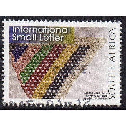 South Africa 2010 Crafts - Neckpiece, Bhaca International Small Letter Used