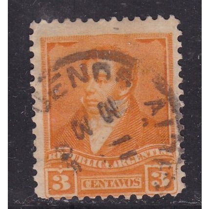 Argentina 1892 Bernardina Rivadavia 3c fine Used SG 148 VGC Buenos Aires
