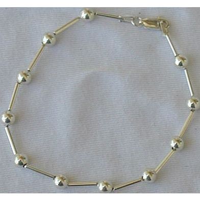 silver balls bracelet
