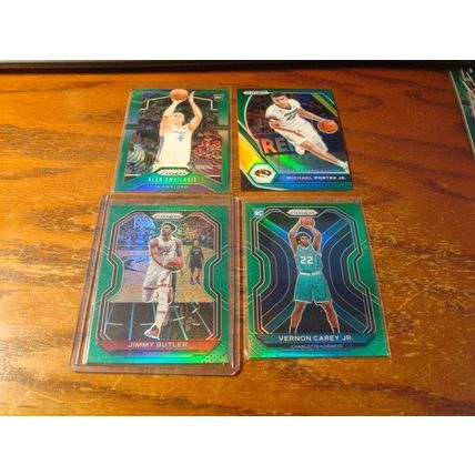 2018-2021, Panini , 12-Cards, Green Prizms, BATUM/MANNION, ++