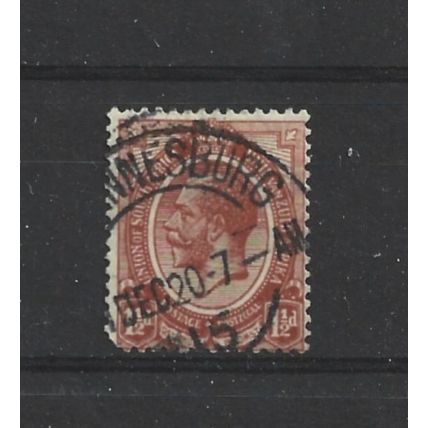 SouthAfrica.SG5 1 1/2d Chestnut (shades).Fine Used.Aug25b
