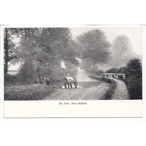 The Ford Much Hadham Postcard Hertfordshire Tadman's Series