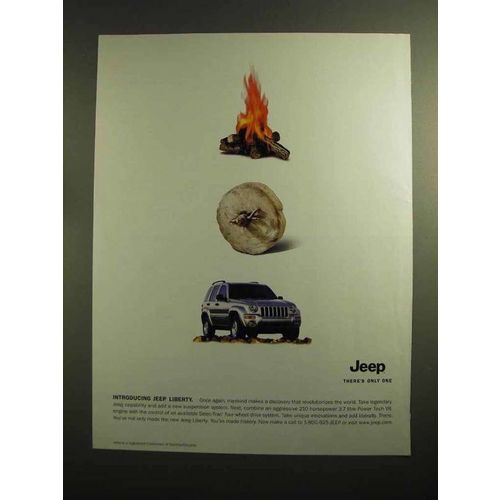 2001 Jeep Liberty Ad!