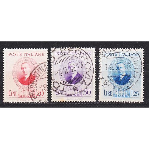 ITALIEN ITALY [1937] MiNr 0604-13 ( O/used )