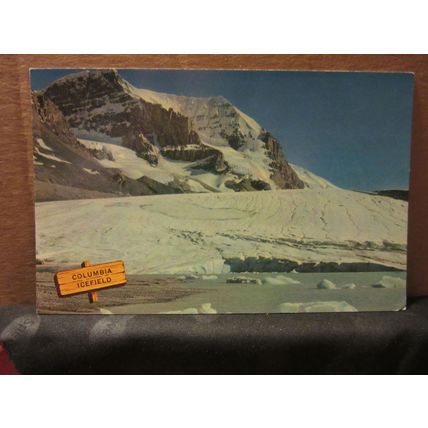 COLUMBIA ICEFIELD, Jasper national park, Canadian Rockies. postcard. B =