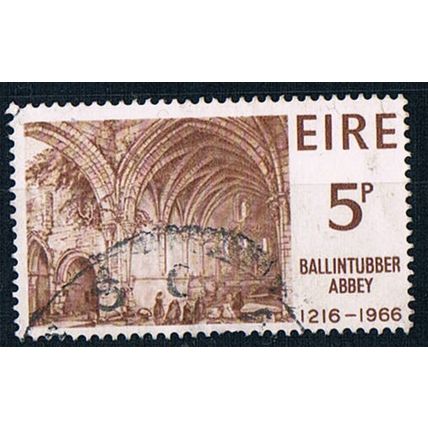 Ireland 1966 SG225 ir33 750th Anniv Of Ballintubber Abbey 5d Used Stamp