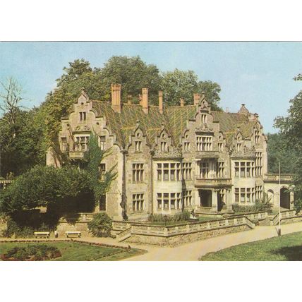 Schloss Altenstein Bad Liebenstein Germany Postcard 1980 used VGC