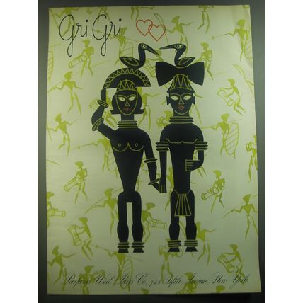 1946 Weil Gri Gri Perfume Advertisement