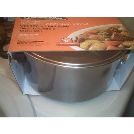 Proctor Silex Dutch Oven with Lid 4.25L carbon steel NEW