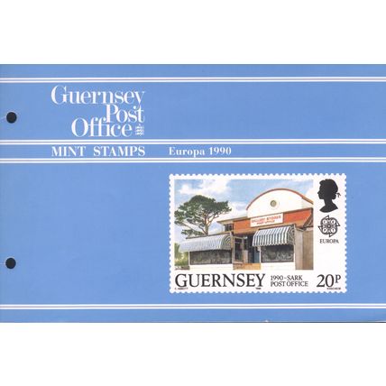 Guernsey 1990 Presentation Pack - Europa 1990