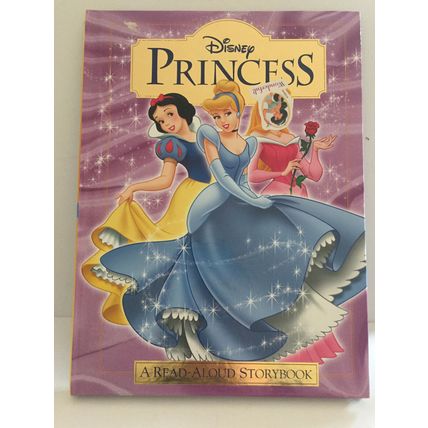 Disney Princess A Read Aloud Storybook 8.5" x 6" Softcover Book