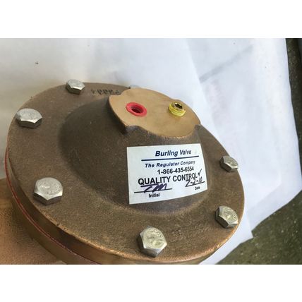 NEW BURLING BD2.0-4BB6130 VALVE,2" NPT BURLING VALVE,TG